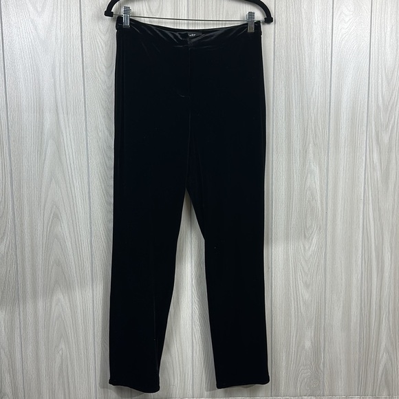 Do+Be Womens Pants Medium Black Velvet Party Chic Revolve New‎ Years Velour - Picture 1 of 4